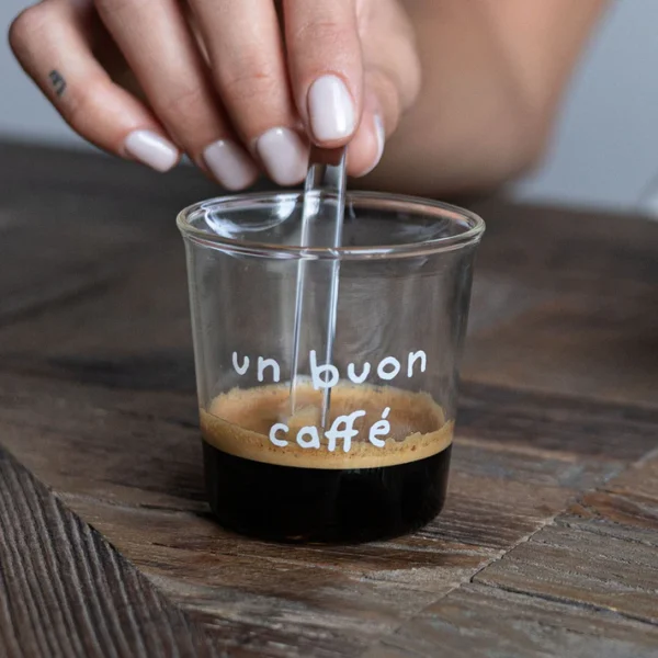 Simple Day Set 4 Bicchierini da Caffè "Un buon caffè" - immagine 2