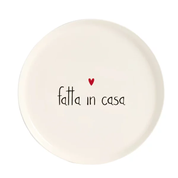 Piatto pizza "Fatta in casa" Simple Day