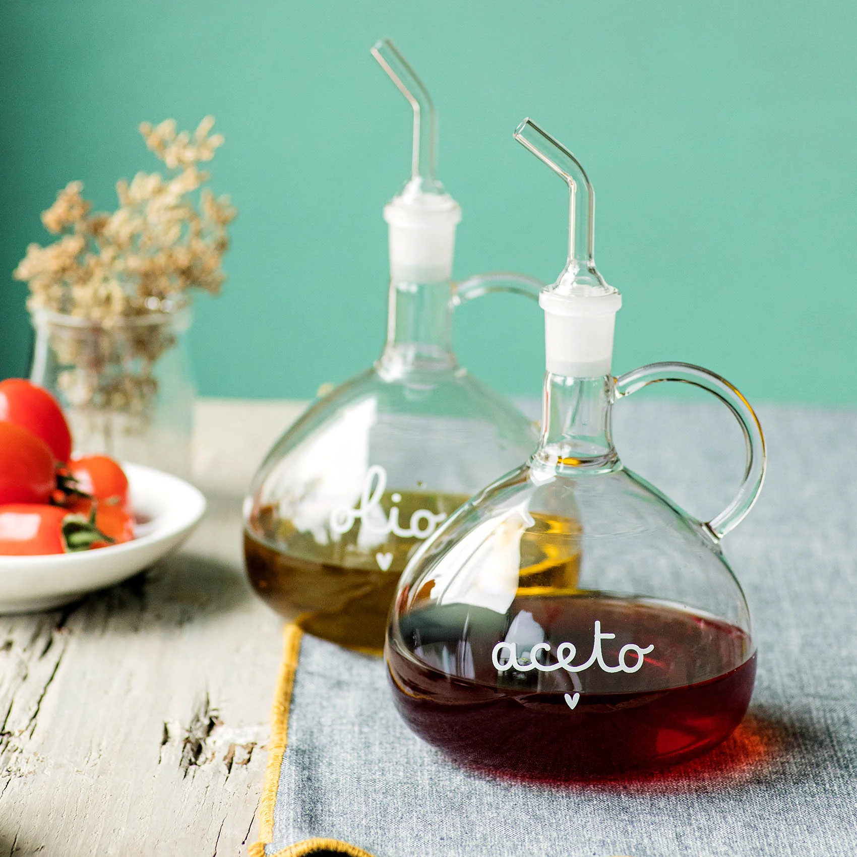 Bottiglia aceto Aceto cuore 610ml Simple Day - immagine 2
