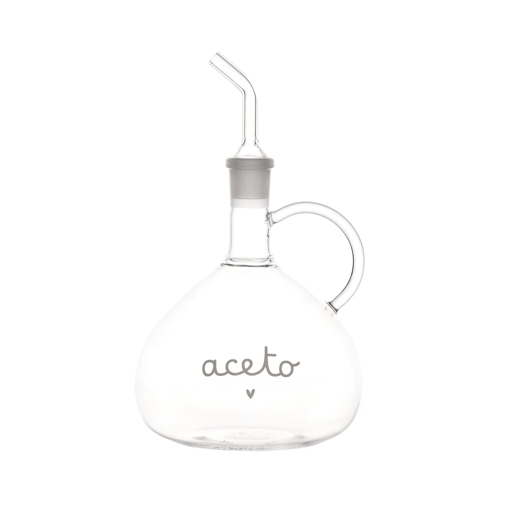 Bottiglia aceto Aceto cuore 610ml Simple Day