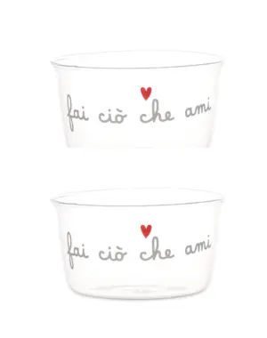 Simple Day Set 2 coppette "Fai ciò che ami"