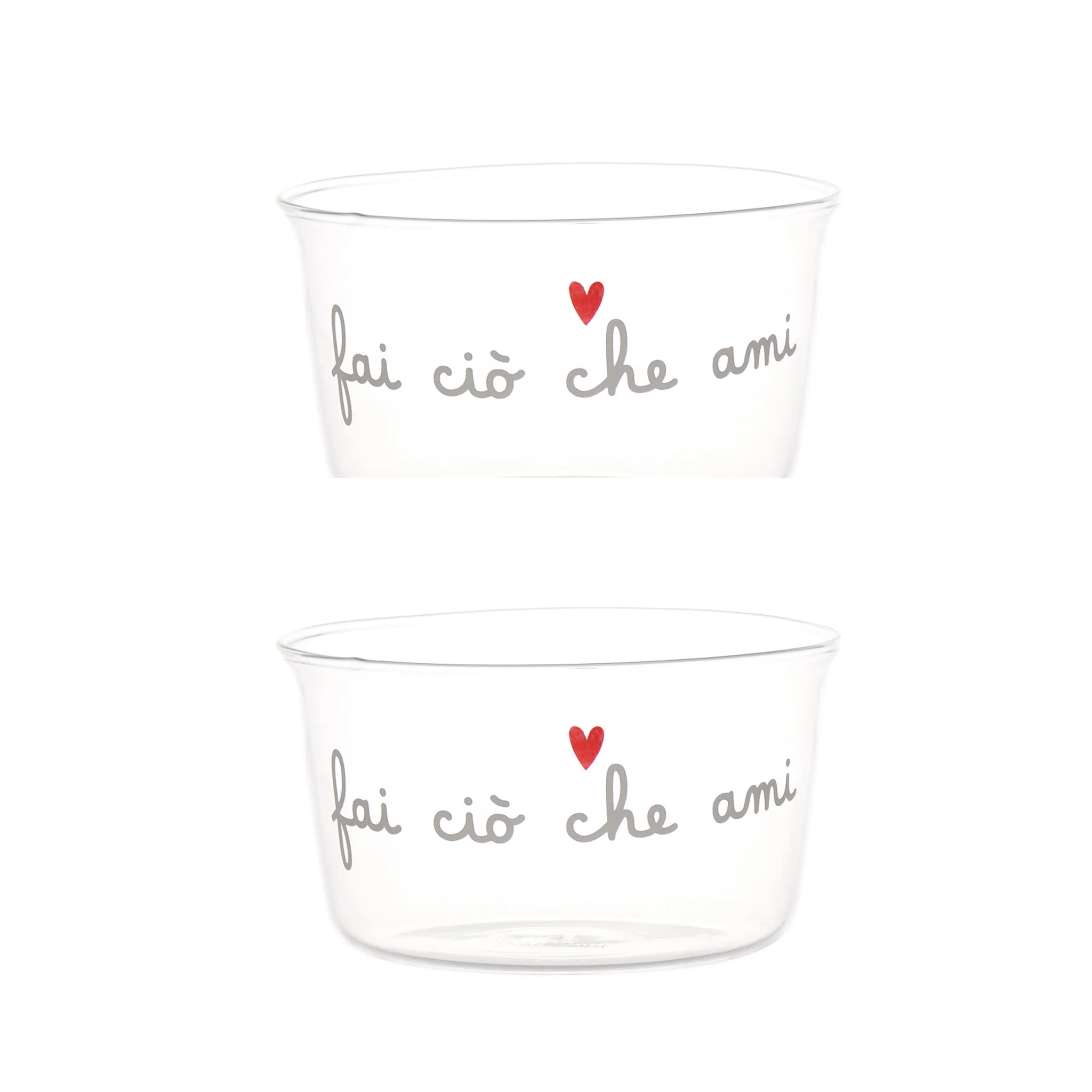 Simple Day Set 2 coppette "Fai ciò che ami"